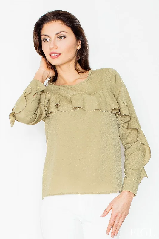 Blouse Figl Chic Ruffle Blouse