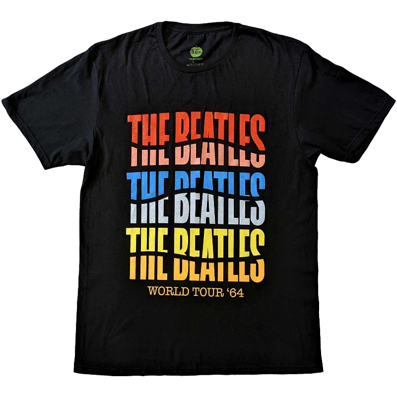 The Beatles | Official Band T-Shirt | Colour Wave Rayon Fabric Velvet Fabric Corduroy Fabric