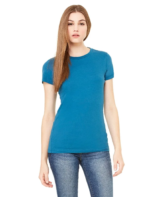 Bella+Canvas Ladies Favorite T-Shirt | Deep Teal Rayon Fabric Velvet Fabric Corduroy Fabric