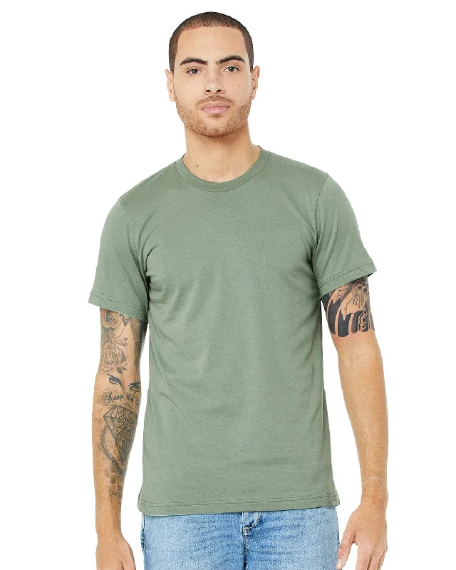 Bella+Canvas Unisex T-Shirt | Sage Fleece Nylon Spandex