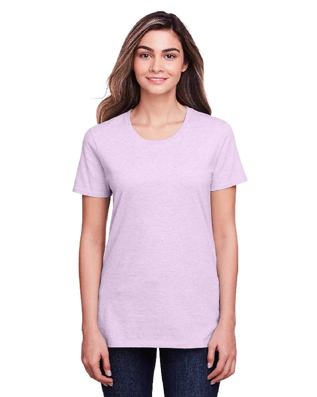 Fruit of the Loom Ladies ICONIC T-Shirt | Candy Hearts Hth Spandex Blend Rayon Blend Denim Blend