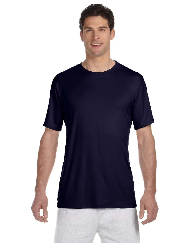 Hanes Cool Dri T-Shirt | Navy Terry Blend Velvet Blend Canvas Blend