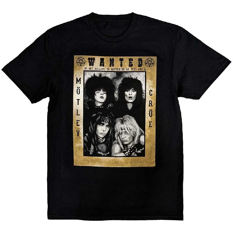 Motley Crue | Official Band T-Shirt | Buffalo Asymmetrical Pockets Print