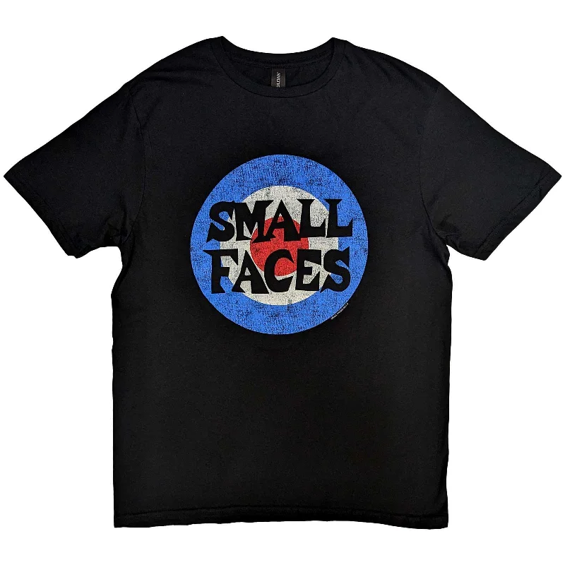 Small Faces | Official Band T-Shirt | Mod Target Faux Fur Fabric Real Fur Fabric Shearling Fabric