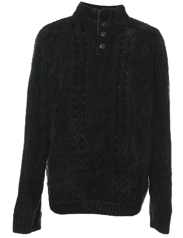 Cable Knit Jumper - XL Slim Fit Regular Fit Oversized