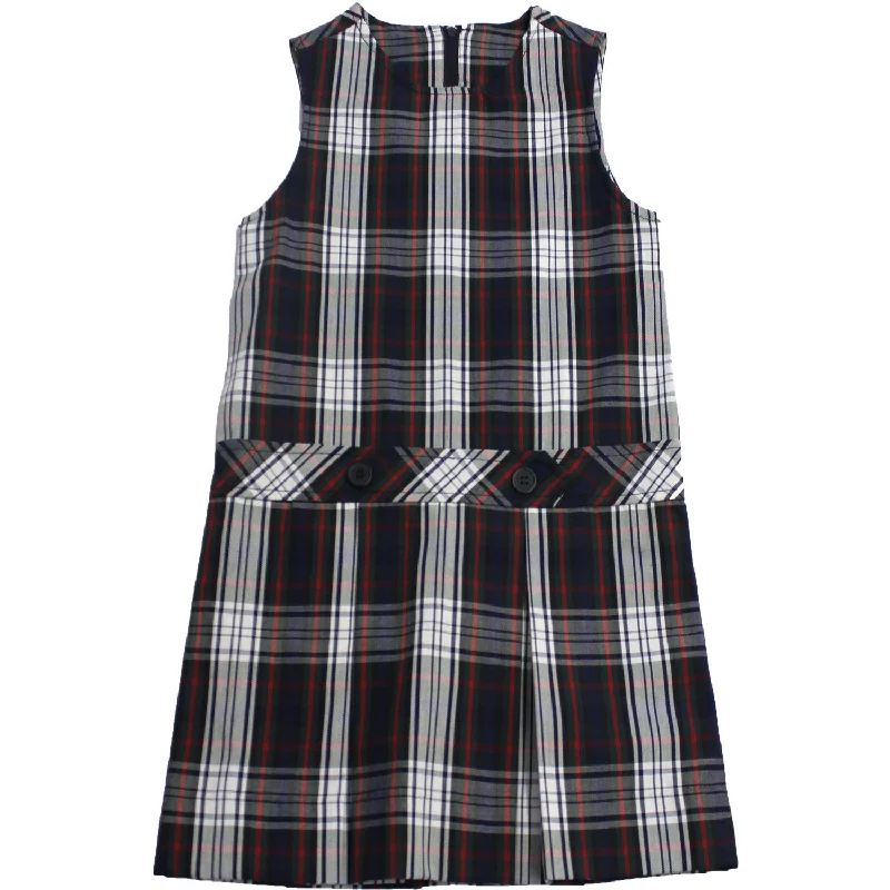 PLC/Lower School Plaid Jumper Bright Pastel Dark