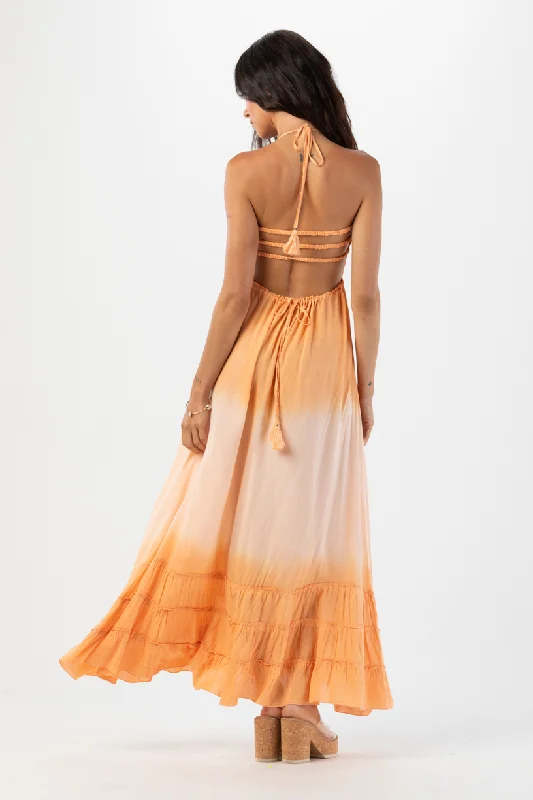 Bellini Maxi Dress Elegant Silk Maxi Dress