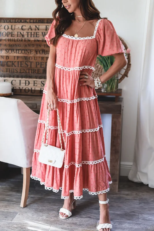 The Kayley Maxi Dress Comfortable Bohemian Maxi Dress