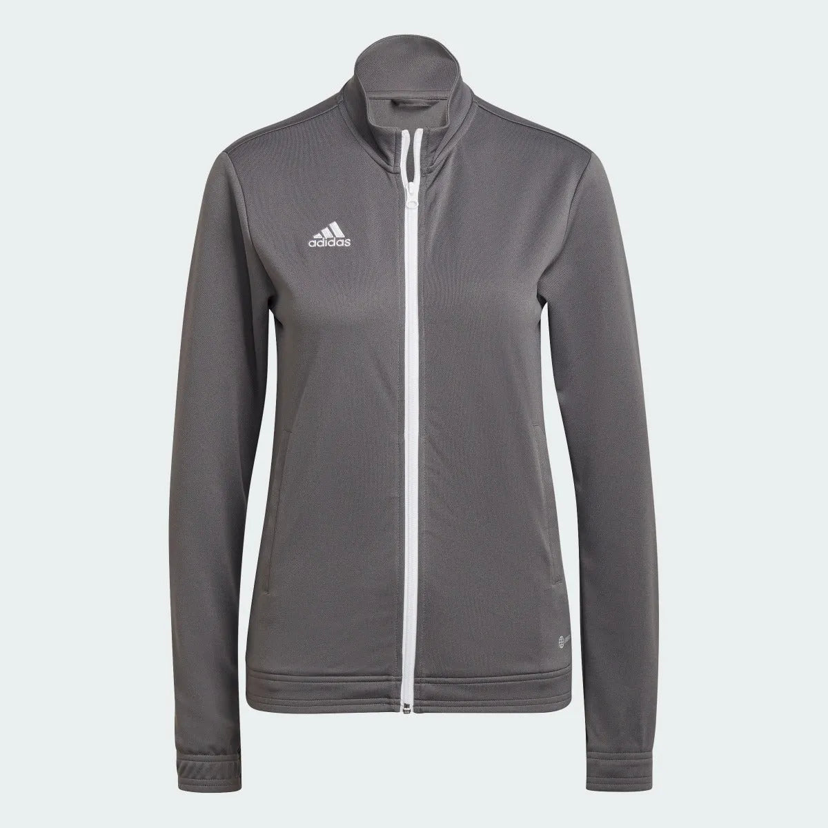 adidas Entrada 22 Women's Track Jacket - Team Grey Chenille Jacket Brocade Jacket Lace Jacket