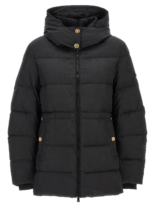 Barocco Down Jacket Hooded Jacket Caped Jacket Shawl Collar Jacket