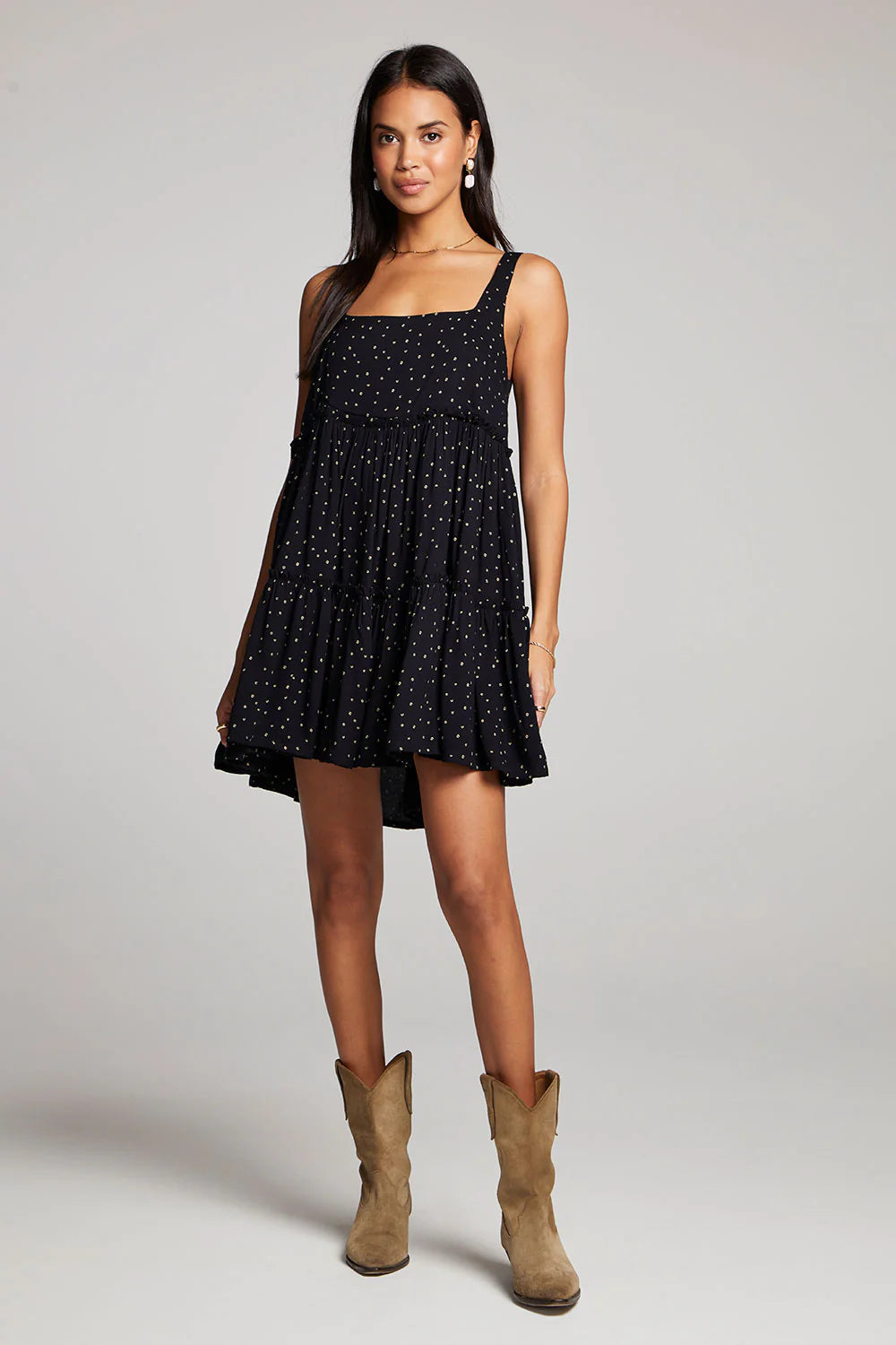 Leight Mini Dress Fashionable Polka Dot Mini Dress