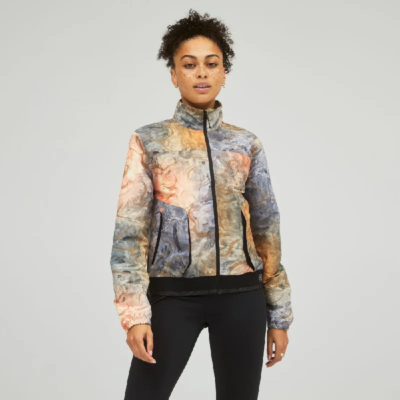 New Balance Women's PMV Kimbia Jacket Print Jacket Jacquard Jacket Patchwork Jacket