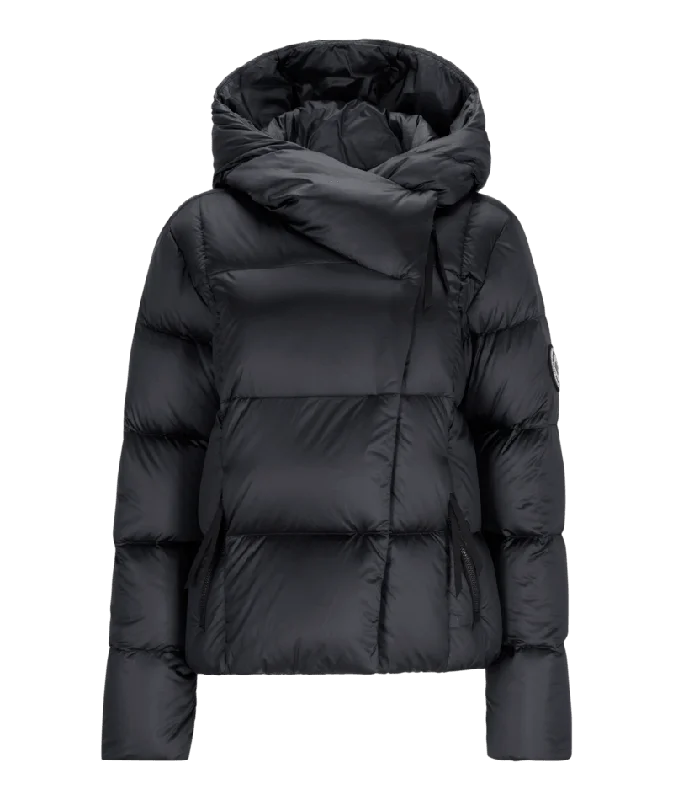 Calypso Down Jacket Front Pockets Side Pockets Patch Pockets