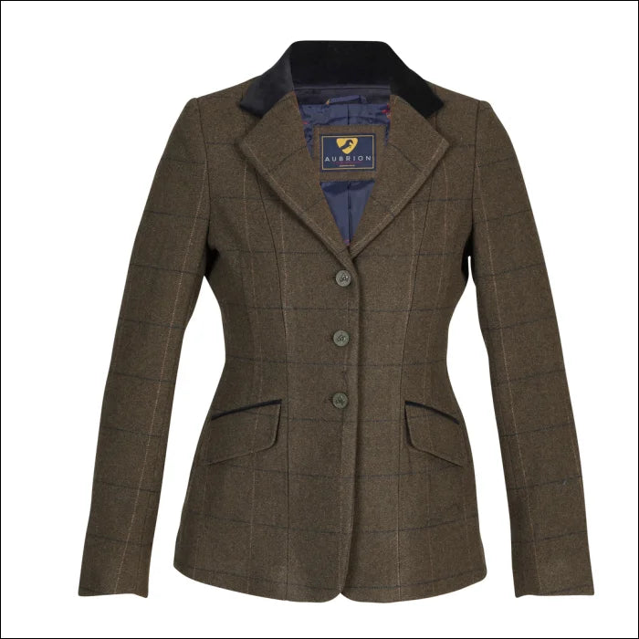 Saratoga Show Jacket Tweed - Green Herringbone Jacket Checkered Jacket Solid Jacket