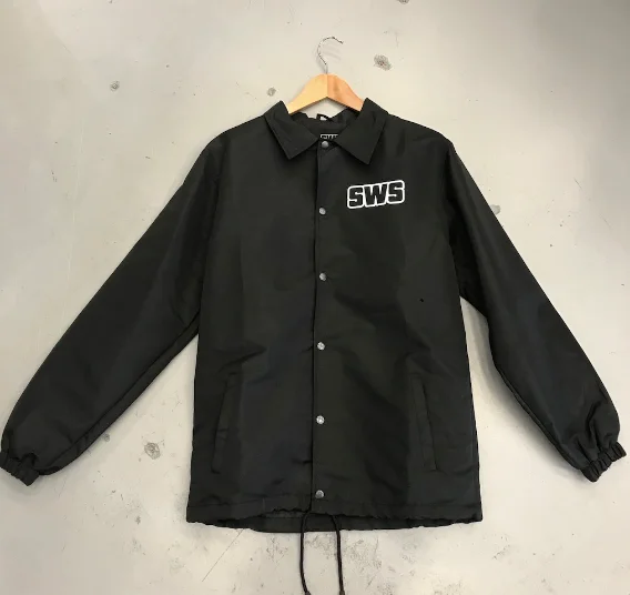 SWS Spray Jacket - BLACK Insulated Jacket Fitted Jacket Loose Jacket