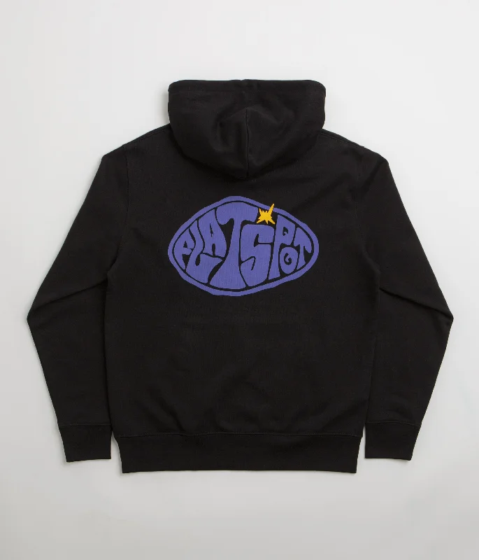 Flatspot Hole Hoodie - Black Hoodie Sweatshirt Pullover