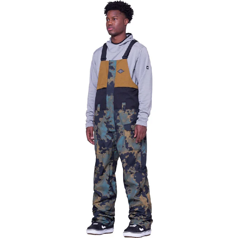 Frontier Shell Snowboard Bib Pants Comfy High-Waist Jeans