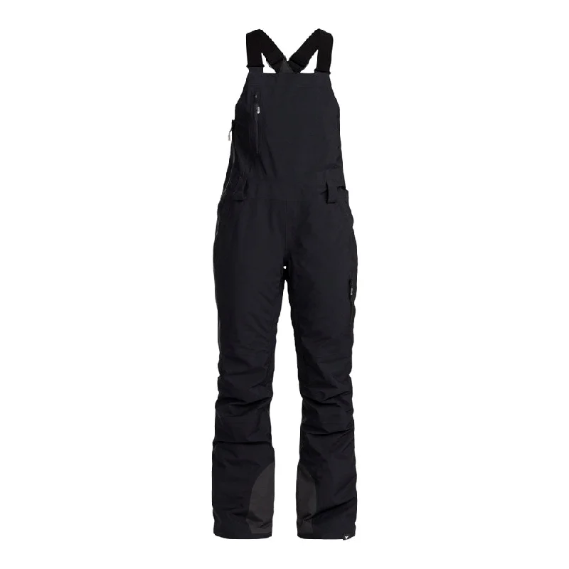 Gore-Tex Stretch Prism Bib Snowboard Pants - Womens Chic Black Leggings