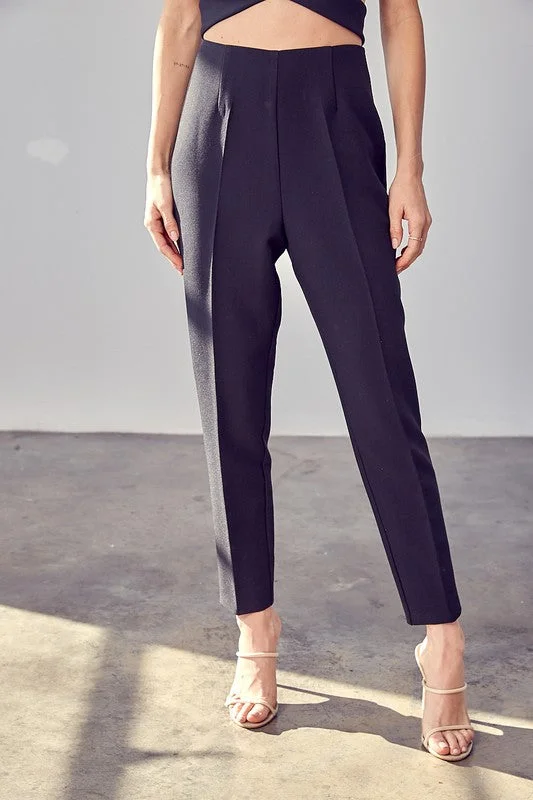 *High Waisted Slim Pants Modern Skinny Pants