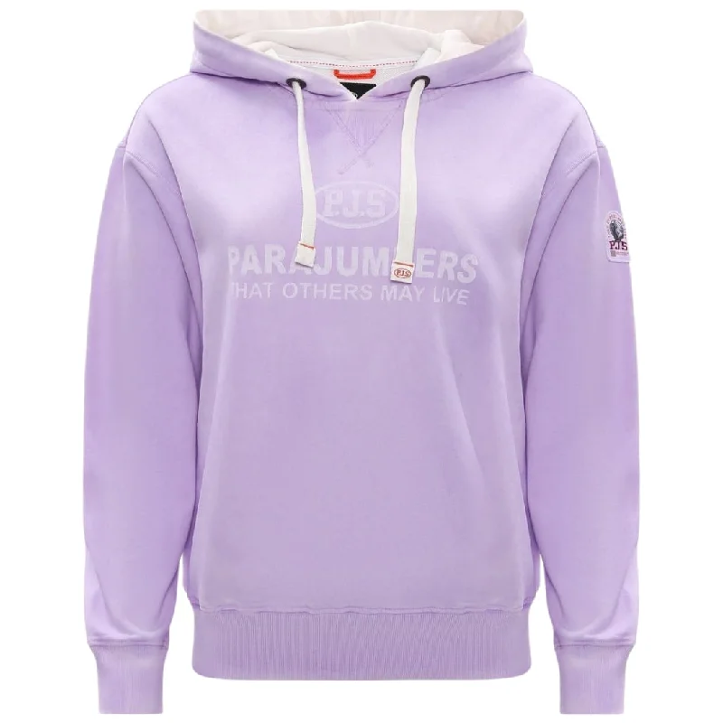 Parajumpers Cher Spray Purple Hoodie Hoodie with Magnetic Closure Innovative Modern