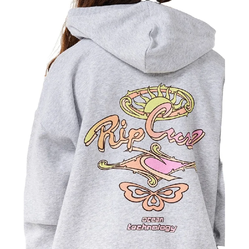 Rolling Curl Hoodie - Kids Oversized Hoodie Comfort Casual