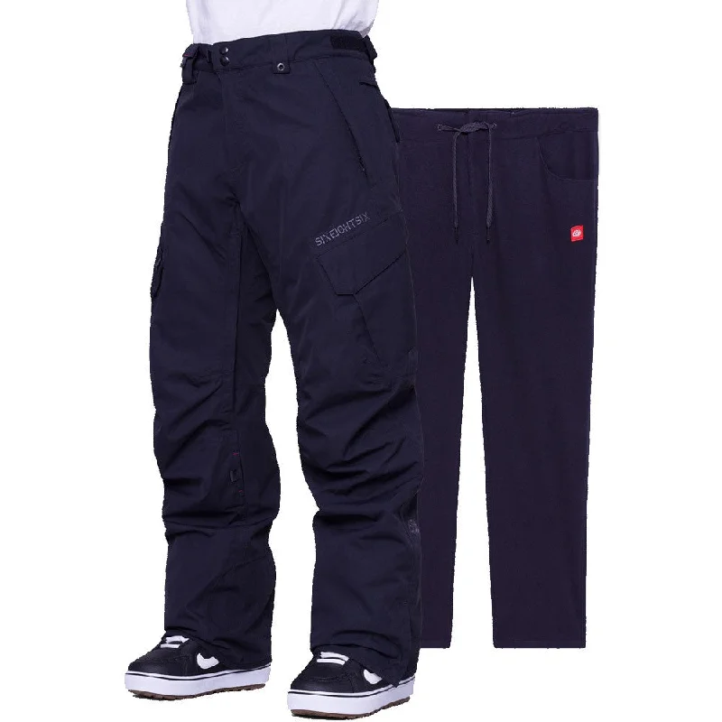 Smarty 3-In-1 Cargo Snowboard Pants Comfy Cargo Trousers