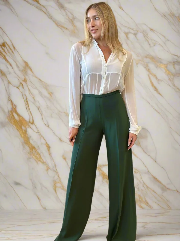 T.ba Maxi Pants High- Waisted Pants Soft Sweatpants Style