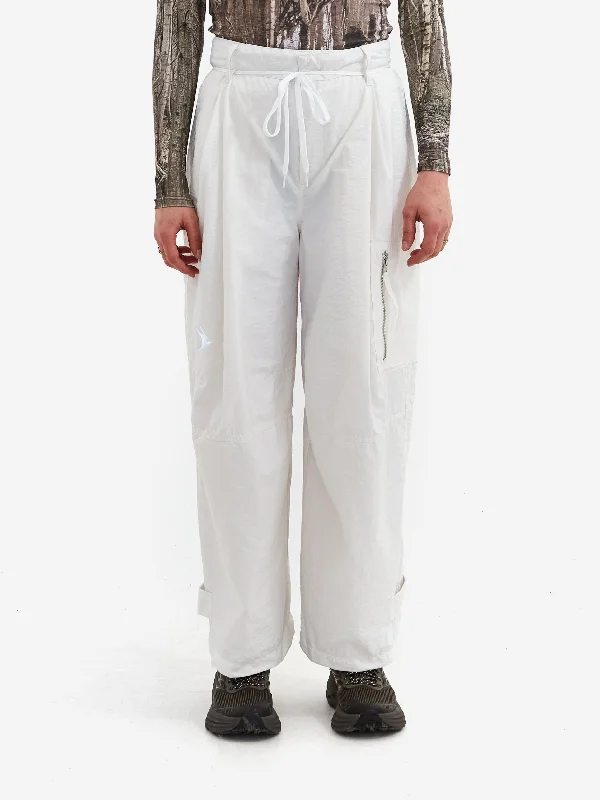 66° North Hringbraut Cargo Pants W - Eggshell Trendy Wide-Legged Trousers