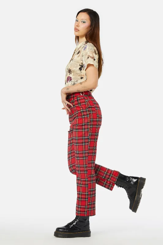 Chosen Tartan Pant Classic Chino Pants