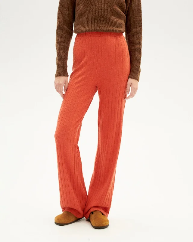 Dalia Pants Pumpkin Trendy Work Pants