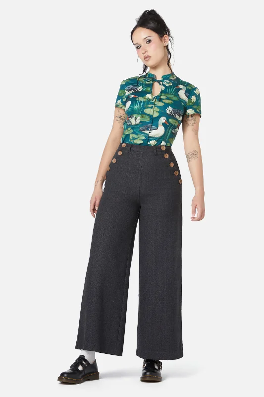 Duck Off Pant Cozy Fitted Pants