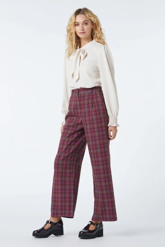 Ginger Check Pant Comfortable Maternity Pants