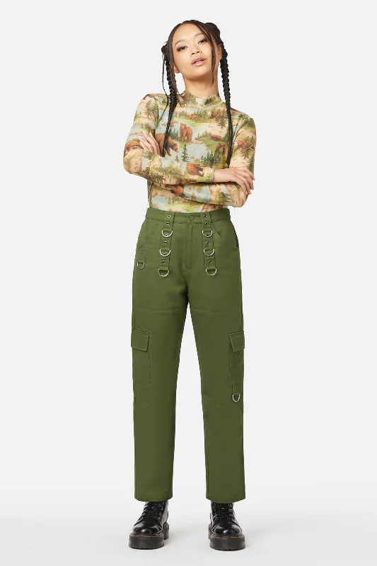 Landscape Pant Comfortable Pleated Pants