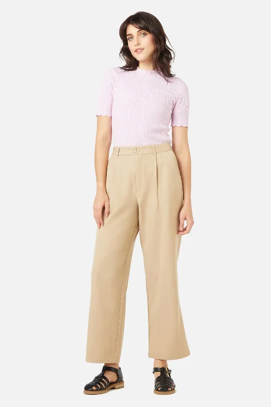 Sage Tailored Pant Classic Cropped Pants