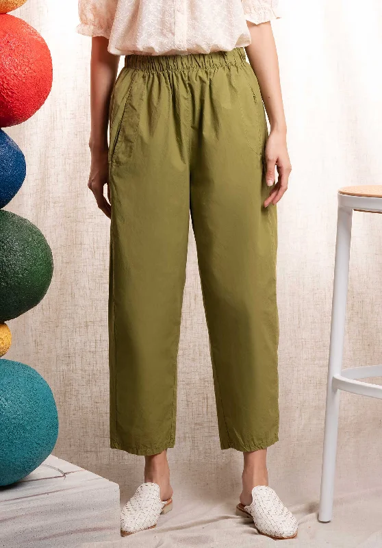 Summer Magic Pants 21469 Grass Trendy Wide-Legged Trousers