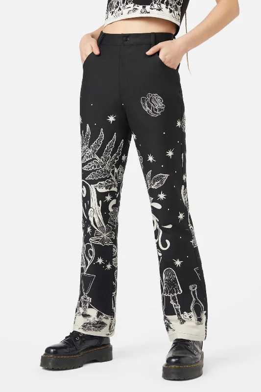 Witches Room Pant Classic Pleated Pants