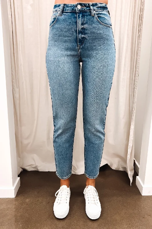 A 94 High Slim Jean Lizzie Y2K Trendy Wide-Leg High-Waist Denim