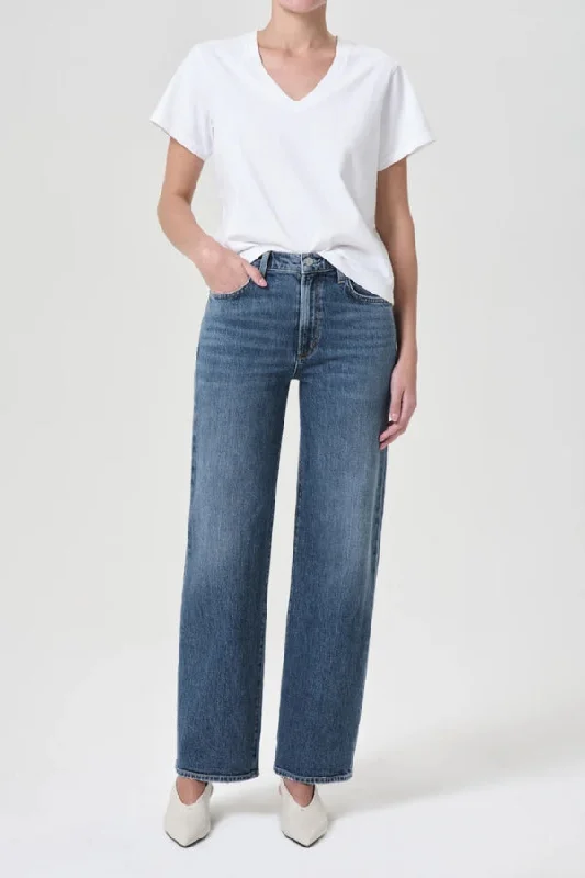 AGOLDE Harper Straight Jean Cozy Relaxed Fit Denim Jeans