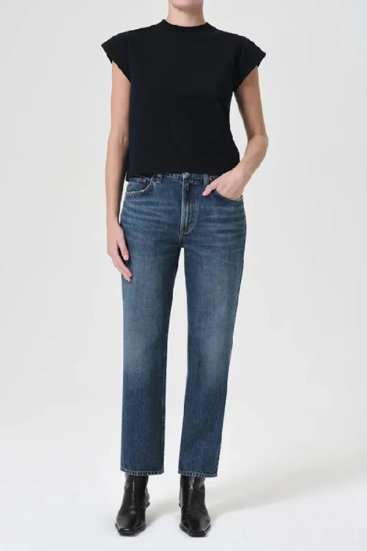 AGOLDE Valen Jean Fashionable Mom Jeans