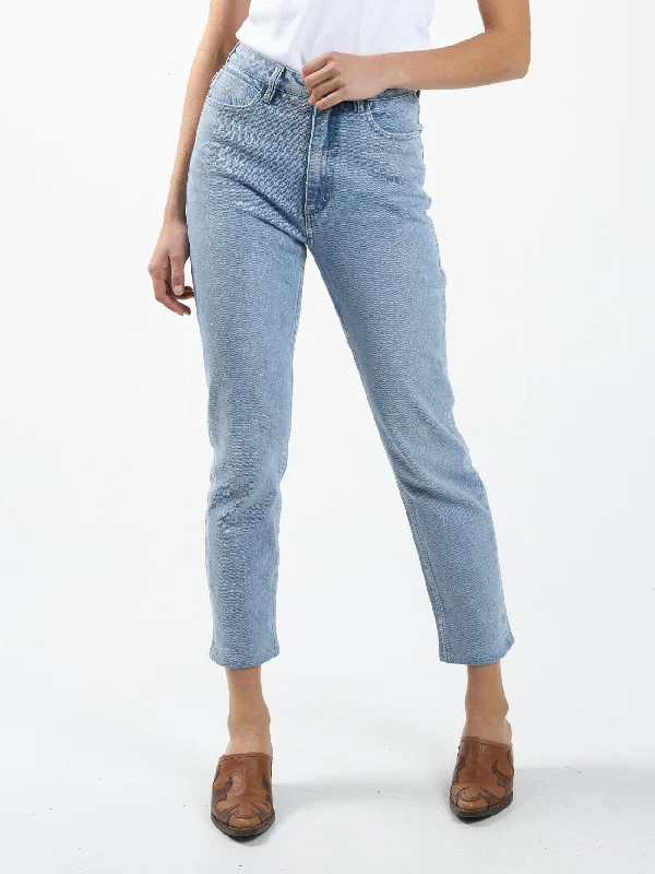 Casey Jean - Endless Blue Chic Double Waistband Jeans