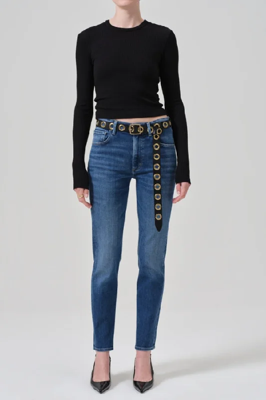 CITIZENS OF HUMANITY Isola Slim Jean Trendy Wide-Leg High-Waist Denim