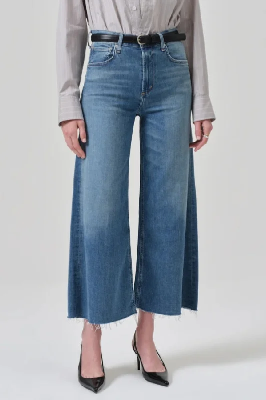 CITIZENS OF HUMANITY Lyra Crop Wide Leg Jean Stylish Cargo Style Jeans