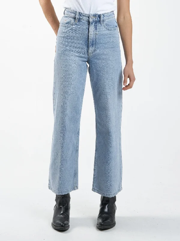 Holly Jean - Endless Blue Trendy Classic Fit Jeans