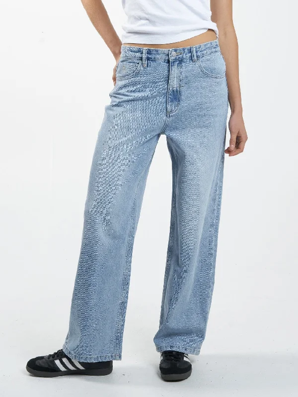 Tony Jean - Endless Blue Stylish Plus Size Denim Jeans