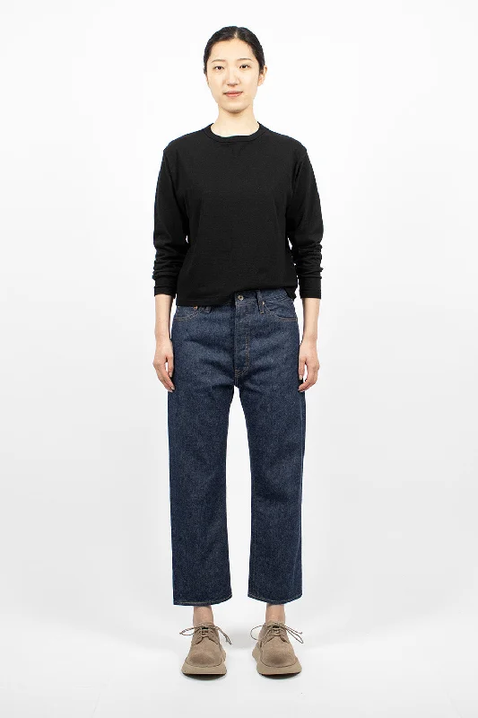 WP01B Selvedge Jean Rinse Fashionable Mom Jeans