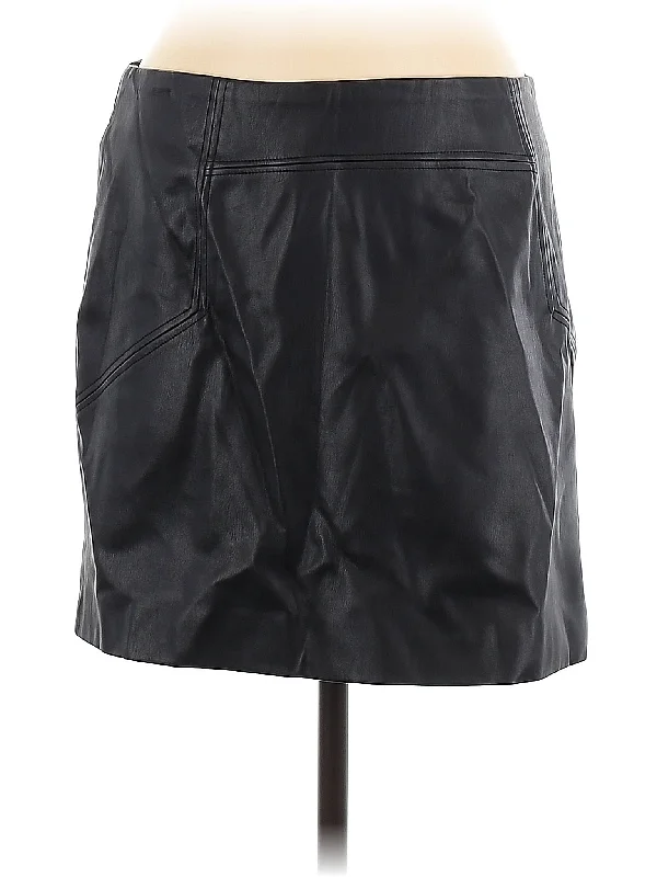 Faux Leather Skirt leather skirt modern