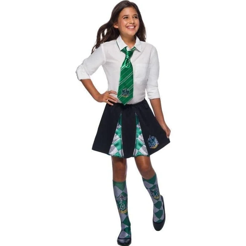 Harry Potter Slytherin Girls Skirt spandex blend skirt