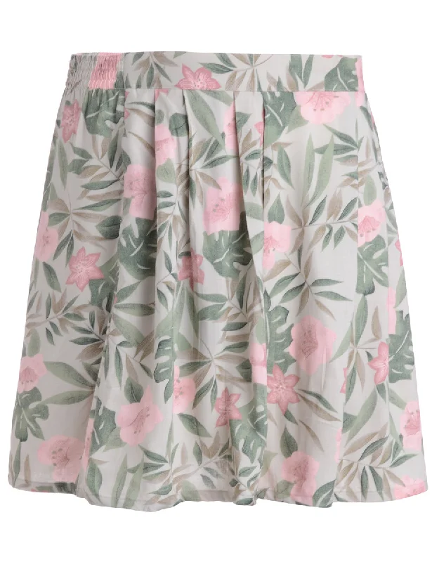 Label Amy Short Skirt silk skirt smooth