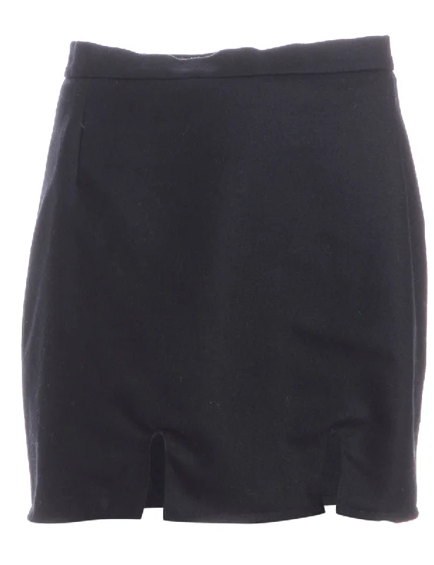 Label Dionne Split Front Skirt silk skirt elegant