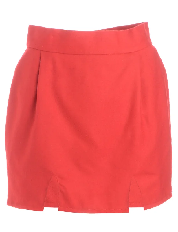 Label Dionne Split Front Skirt silk skirt luxurious